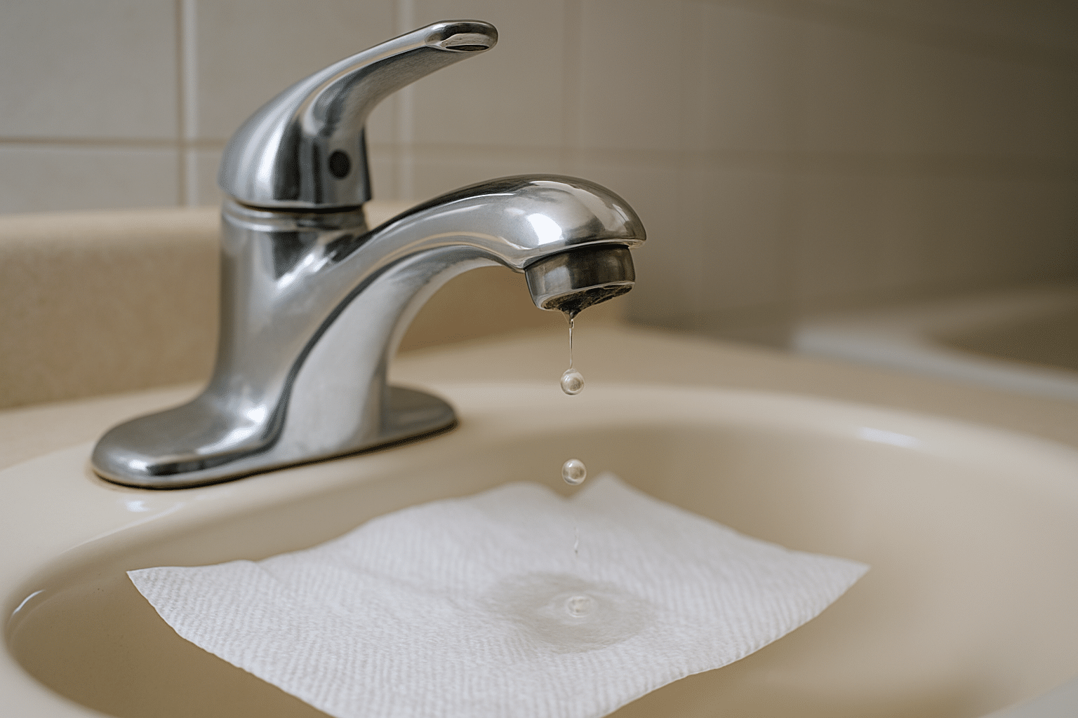 faucet dripping